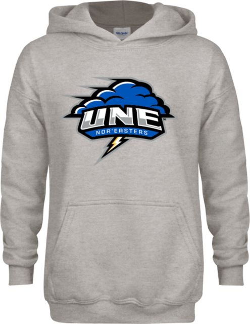 New England Youth Fleece Hood Primary Athletics Mark - ONLINE ONLY