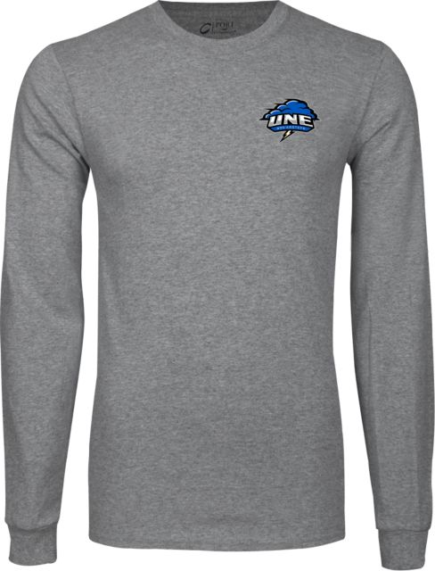 New England Long Sleeve T Shirt Primary Athletics Mark - ONLINE ONLY